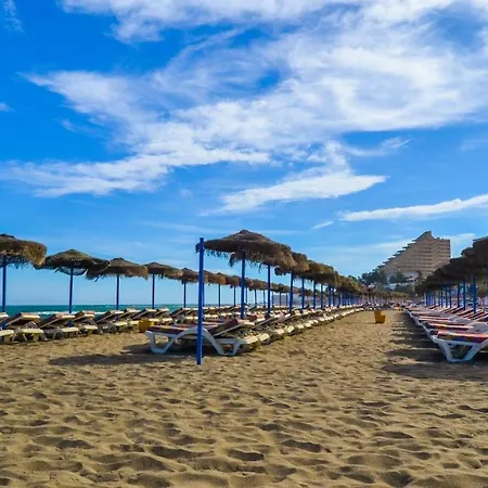 아파트 Lomas De Mena 6 - Atico Con Vistas Al Mar - Piscina Abierta Todo El Ano- Parking Gratis 베날마데나코스타