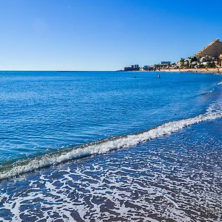 아파트 Lomas De Mena 6 - Atico Con Vistas Al Mar - Piscina Abierta Todo El Ano- Parking Gratis 베날마데나코스타